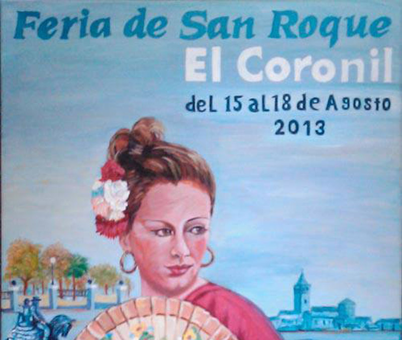 Todo preparado para que comience la Feria de San Roque en El Coronil