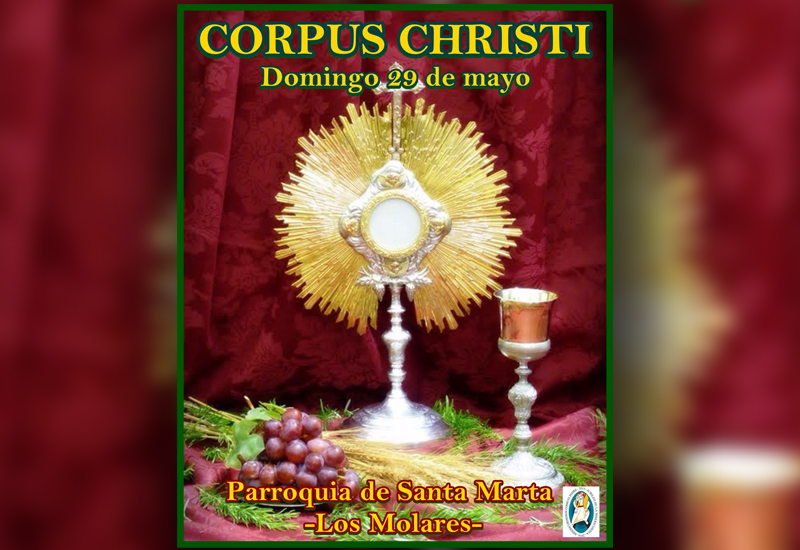 La Agrupacin Parroquial Sacramental de Santa Marta de Los Molares celebra el Corpus este domingo