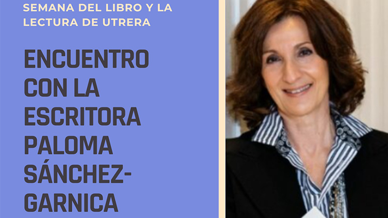 La escritora Paloma Snchez-Garnica acudir a un encuentro literario por la semana del Libro y la Lectura de Utrera