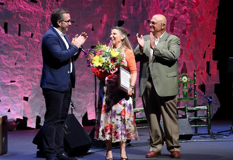El reconocimiento a Cristina Heeren abri el Festival Flamenco de La Mistela