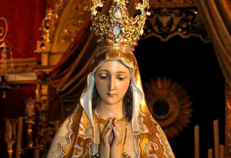 Los Molares celebrar este domingo su romera en honor a la Virgen de Fftima
