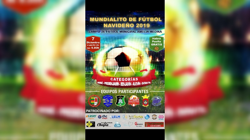 Mundialito de Ftbol Navideo 2019.