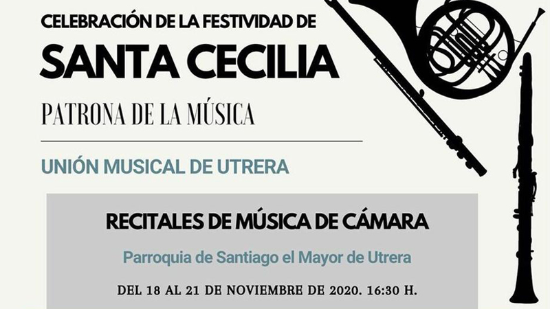 UNIN MUSICAL DE UTRERA CELEBRAR SANTA CECILIA PONIENDO MSICA A LOS CULTOS EN HONOR A LA VIRGEN DEL SOCORRO