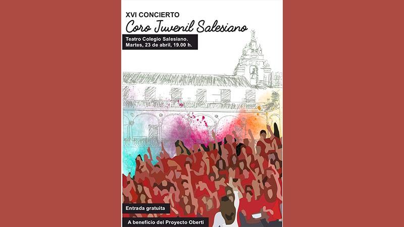 El Coro Juvenil Salesiano de Utrera celebra la decimosexta edicin del Concierto Solidario benfico para el Proyecto Oberti